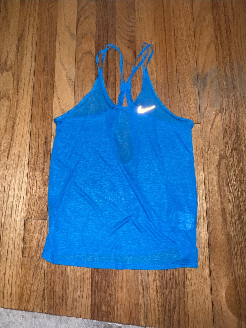 Nike Bright Blue Double-Strap Women's Tank Top